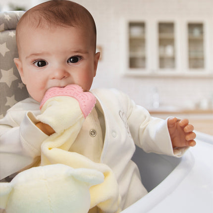 Babyjem sleeping friend with theeter