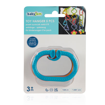 Babyjem toy hanger 5 pieces