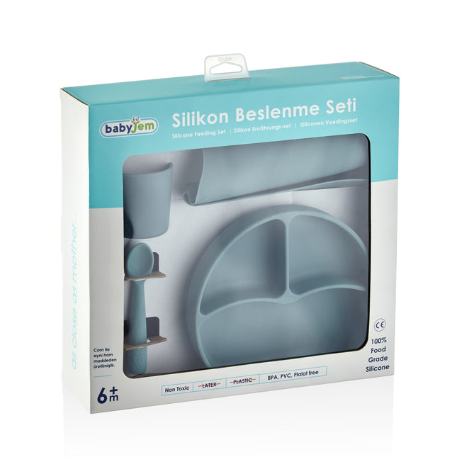 Babyjem silicone feeding set