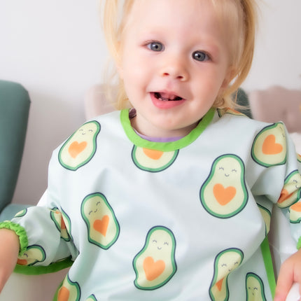 Babyjem blw bib with sleeves