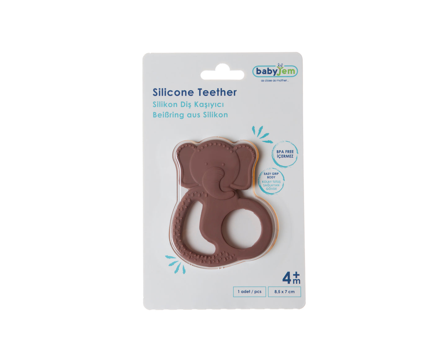 Babyjem silicon elephant teether