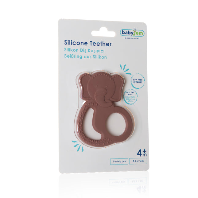 Babyjem silicone elephant teether