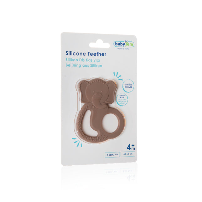 Babyjem silicone elephant teether
