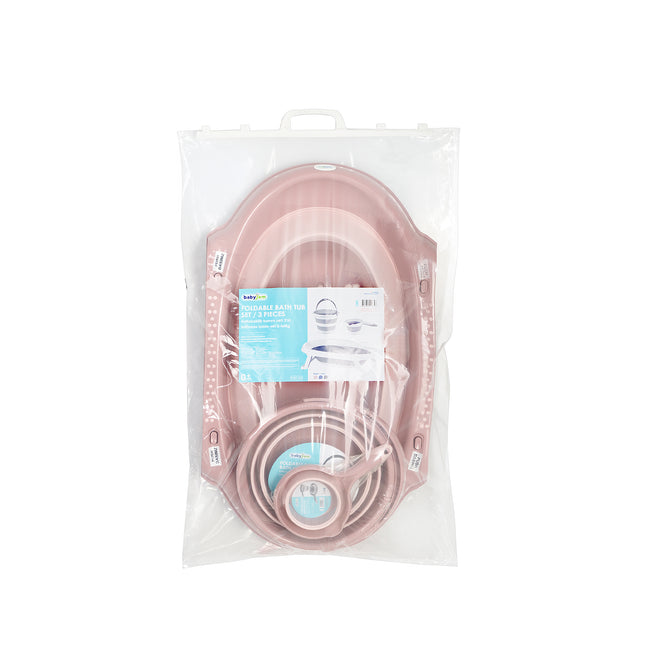 Babyjem folding bath set 3 pieces