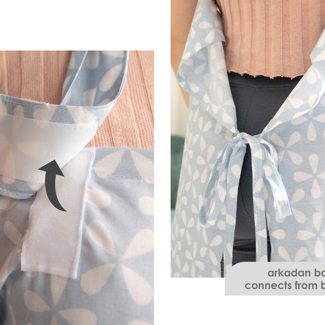 Babyjem nursing apron wi̇th pocket
