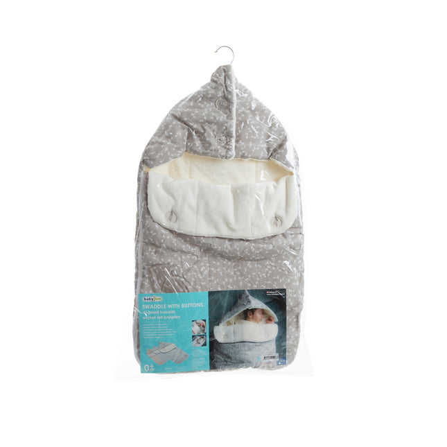 Babyjem swaddle with flower patterns