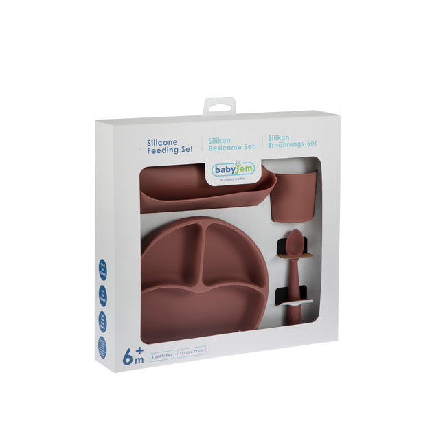 Babyjem silicone feeding set