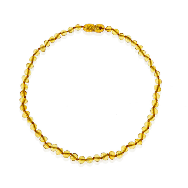 Babyjem amber necklace