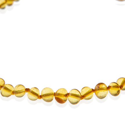 Babyjem amber necklace
