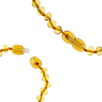 Babyjem amber necklace
