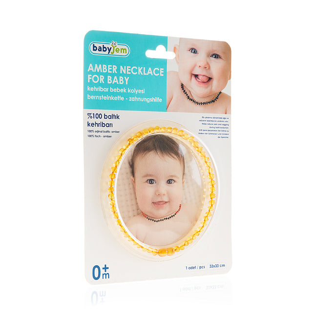 Babyjem amber necklace