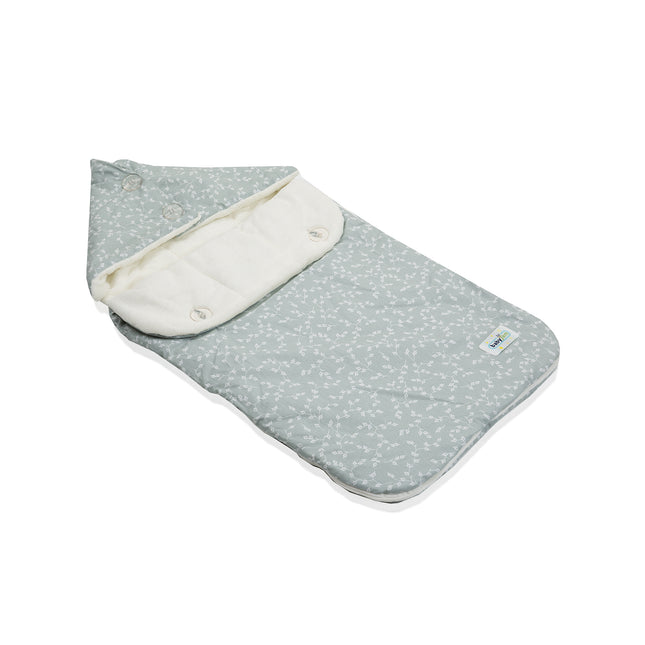 Babyjem swaddle with flower patterns