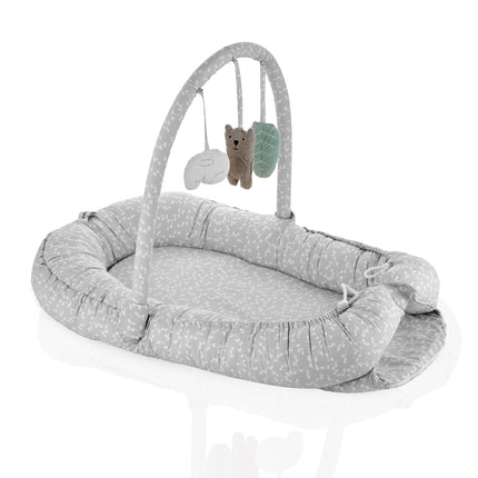 Babyjem babynest with toys