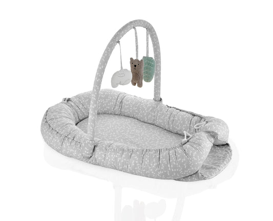 Babyjem babynest with toys