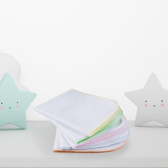 Babyjem baby hanky 10 pcs / white 28x28 cm