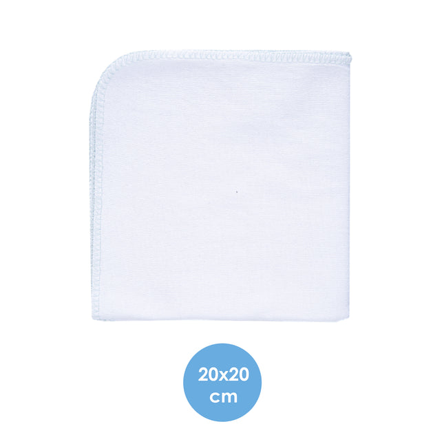 Babyjem baby hanky 10 pcs / white 28x28 cm
