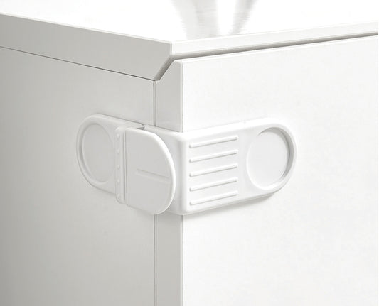 Babyjem non screw drawer lock / white
