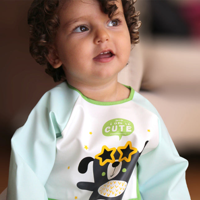 Babyjem poly bib sleeved