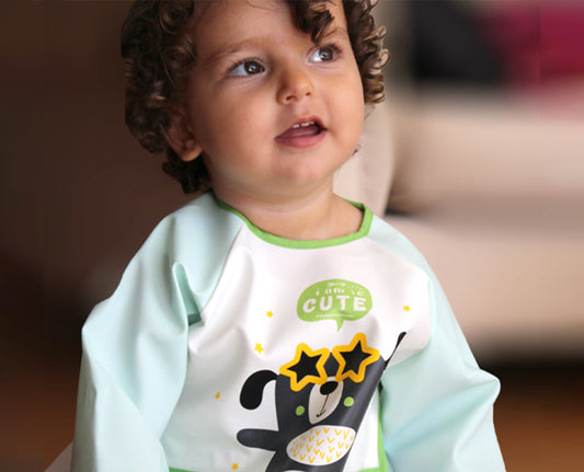 Babyjem poly bib sleeved
