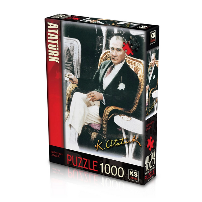 KS Games Coffee Drinking Atatürk Puzzle 1000 Pieces 20727