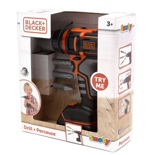Smoby Black & Decker Electric Drill 360916