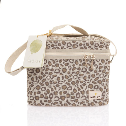 Knitted Thermal Bag - Leopard Pattern 7 Liters