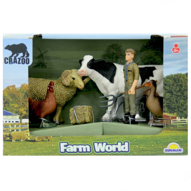 Farm World Farm Animals Mini Play Set