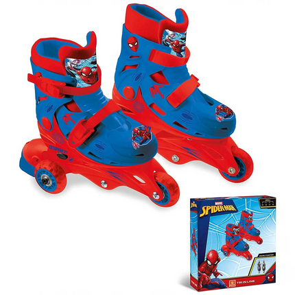 Spiderman Inline 3 Wheel Skates