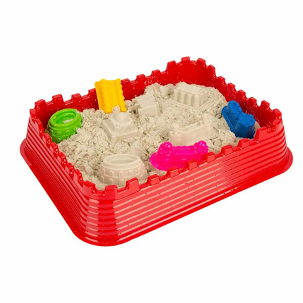 Crafy Adventure Castle Play Sand Set 8 Pieces 1000 g