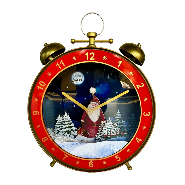 New Year's Themed Wall Clock