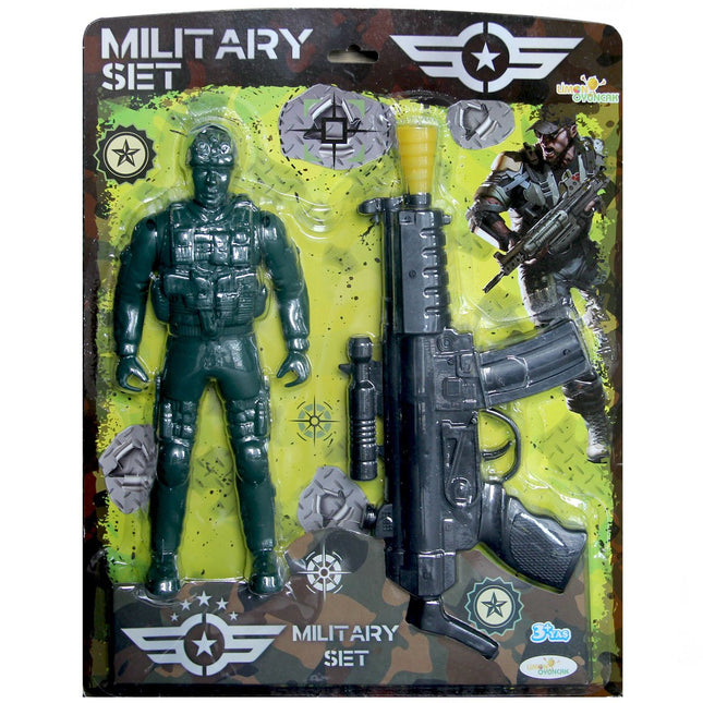 Color Chart Soldier Figure Set