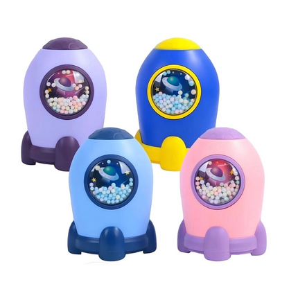 Metal Shuttle Piggy Bank with Password