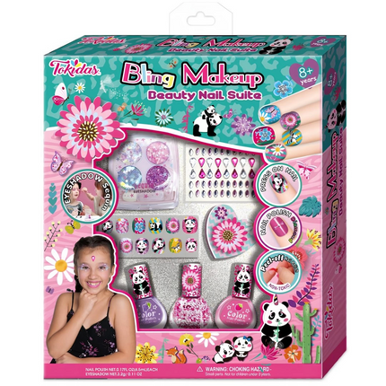 Bling Makeup Beauty Nail Package