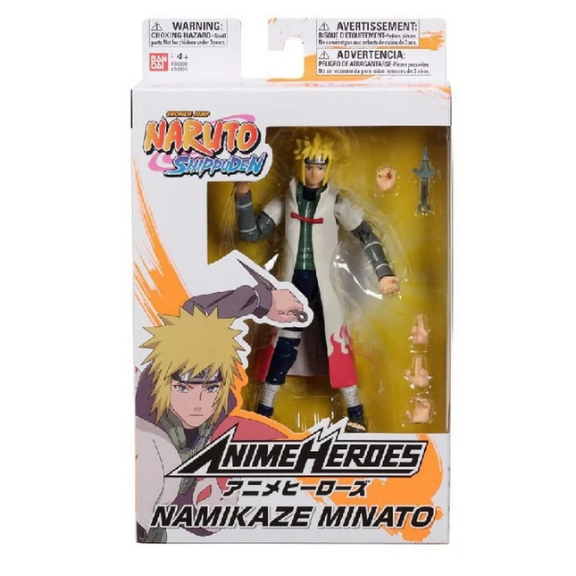 Bandai Minato Namikaze Posable Figure 16 cm