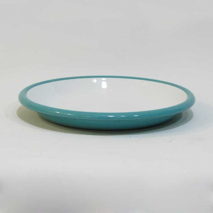 Enamel Plate 20 cm Turquoise