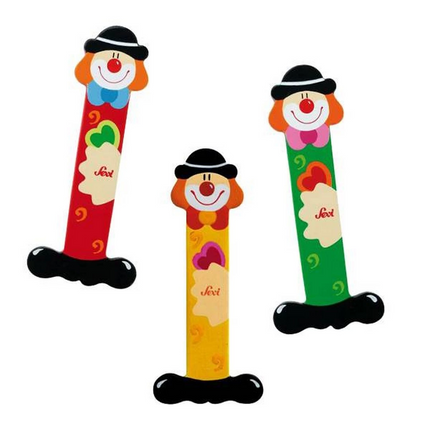 Clown Wooden Letter I