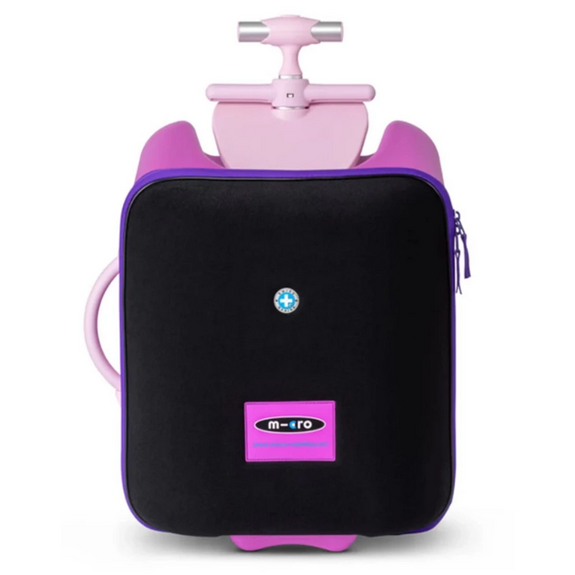 Micro Ride On Luggage Eazy Scooter Luggage Bag Violet
