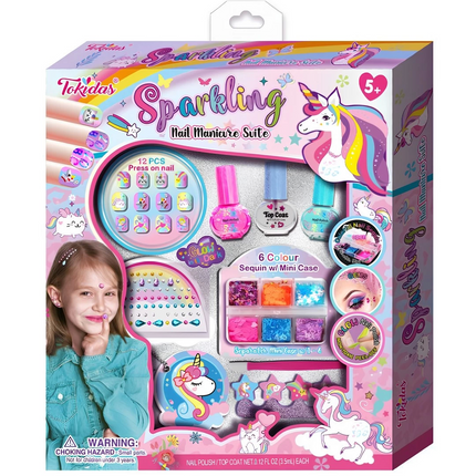 Glitter Nail Manicure Set