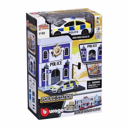 Bburago City Street Fire City Play Set