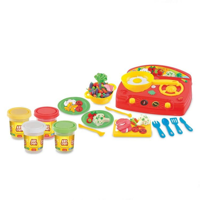 Dede Art Craft Kitchen Dough Set 12 Pieces 224 Gr