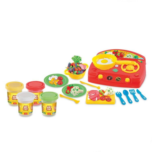 Dede Art Craft Kitchen Dough Set 12 Pieces 224 Gr
