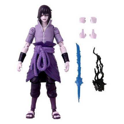 Bandai Sasuke Rinnegan / Mangekyo Sharingan Posable Figure 36962