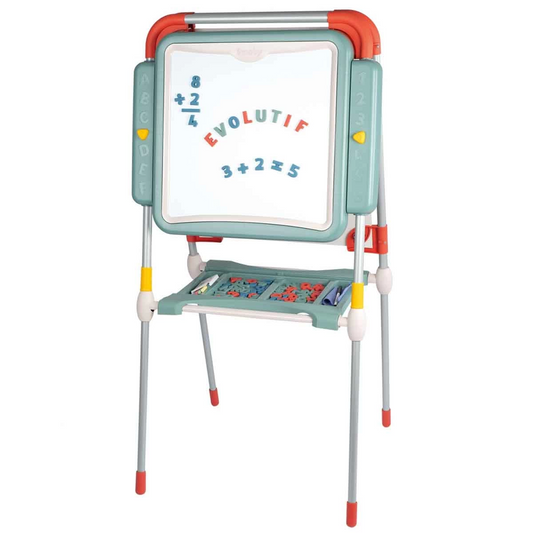 Smoby Double-Sided Magnetic Writing Board with Metal Legs 7600410207