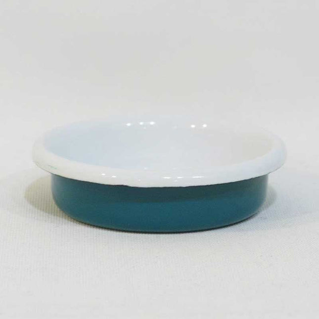 Enamel Jam and Sauce Bowl, Petrol Green