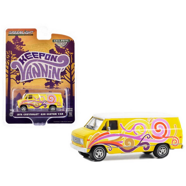 Greenlight 1/64 Vannin' - 1976 Chevrolet G20 Custom Van