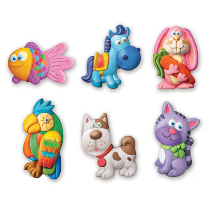 4M Cute Animals Stencil and Painting Set