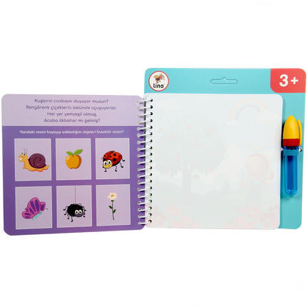 Aqua Magic Seasons Magic Coloring Book