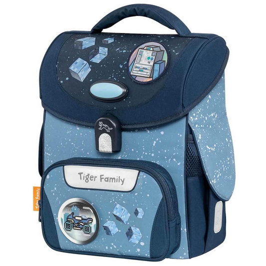Illuminated Navy Blue School Bag