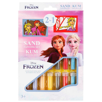 2in1 Disney Frozen Sand Painting Set DS 34