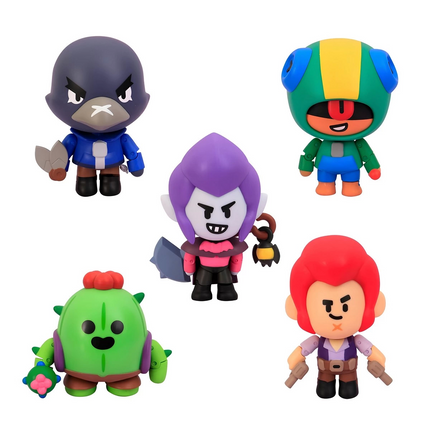 Brawl Stars 5-Piece Figure Set